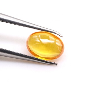 Chất lượng cao 4x6 5x7 6x8 7x9 8x10mm màu Cubic zirconia đá phẳng trở lại CZ hình bầu dục Cabochon - Product Image 5