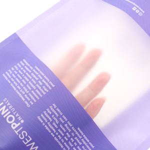 Tùy chỉnh nhiều lớp nhựa Zip khóa mờ màu hồng đứng lên túi cho rắn xà phòng bao bì túi - Product Image 5