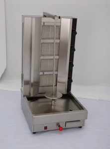Nouvelle technologie Machine à shawarma au gaz Shawarma automatique à chauffage rotatif Machine à kebab doner / <span class=keywords><strong>Four</strong></span> à griller - Product Image 5