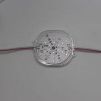 Super lampe de poche LED 12V module LED rouge et bleu pour voiture 12W LED module de publicité lumière