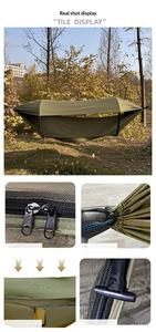 Hamac multifonctionnel avec pare-soleil et moustiquaire amovibles, incluant un sac <span class=keywords><strong>de</strong></span> rangement et des sangles pour un transport facile - Product Image 4