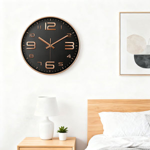 <span class=keywords><strong>Horloge</strong></span> murale moderne à <span class=keywords><strong>quartz</strong></span> de 12 pouces avec affichage à aiguilles, facile à lire, <span class=keywords><strong>mouvement</strong></span> <span class=keywords><strong>silencieux</strong></span>, motif nature morte pour salon et cuisine - Product Image 2