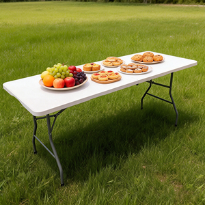 Tavoli <span class=keywords><strong>da</strong></span> Picnic Pieghevoli per Esterni, Tavolo <span class=keywords><strong>da</strong></span> Giardino, Tavolo <span class=keywords><strong>da</strong></span> Bar Portatile - Product Image 6