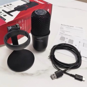 Microphone à condensateur HyperX <span class=keywords><strong>SoloCast</strong></span> Sound Pulse USB pour ordinateur, jeux, esports, streaming en direct, réponse en fréquence 100Hz-20kHz 70 - Product Image 3