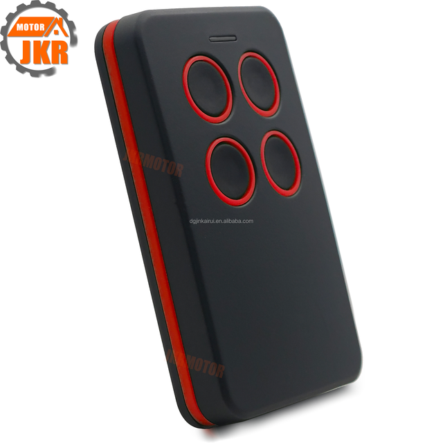 Durable 433MHz 4-Button RF Remote Transmitter Convenient Control for Garage and Automatic Gates with Cloning Function