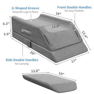หมอนรองขาหลังผ่าตัด ช่วยยกขา กระตุ้นการไหลเวียนโลหิต บรรเทาอาการปวดขา ลดอาการบวม - Product Image 4