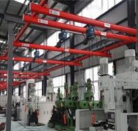Système de rail de pont roulant modulaire flexible KBK pour la manutention en usine de fabrication de grues suspendues