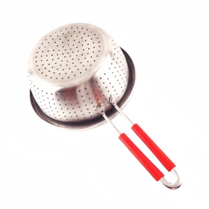 مصنع ZESHENG-الفولاذ المقاوم للصدأ مقبض طويل على الطراز الأوروبي غربال الأرز ملعقة معدنية شاشة تصفية أواني المطبخ مباشرة من المصنع - Product Image 3
