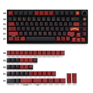 Cherry Profile <span class=keywords><strong>GMK</strong></span> Higanbana <span class=keywords><strong>Keycaps</strong></span> Dye Sublimation Pbt 129 touches pour clavier mécanique 61/64/87/104/108 Mx Switch - Product Image 6