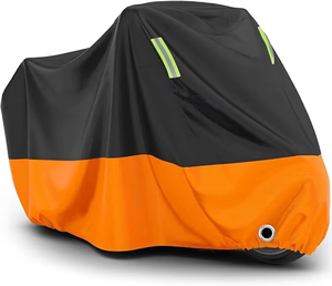 Universal Waterproof <strong>Motorcycle</strong> <strong>Covers</strong> Set All-Weather Sun <strong>Rain</strong> Protection Covered <strong>Motorcycle</strong> for 2/3-Wheel <strong>Motorcycle</strong> <strong>Cover</strong> - Product Image 5