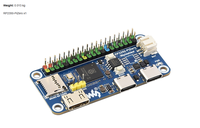 Placa de Desarrollo RP2350-PiZero, Basada en el Microcontrolador Raspberry Pi RP2350, 520KB de SRAM y 16MB de Memoria Flash Integrada