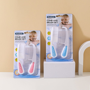 Juego de Cepillo y Peine <span class=keywords><strong>para</strong></span> Bebé, Libre de BPA, Cepillo <span class=keywords><strong>para</strong></span> Cabello de Recién <span class=keywords><strong>Nacido</strong></span>, Peine Infantil, Masajeador de Cabeza, Juego de Peines <span class=keywords><strong>para</strong></span> Niños - Product Image 6