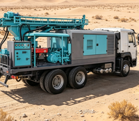 Machine de forage de puits montée sur camion de 300 m certifiée CE à haute efficacité pour puits d'eau avec garantie gratuite