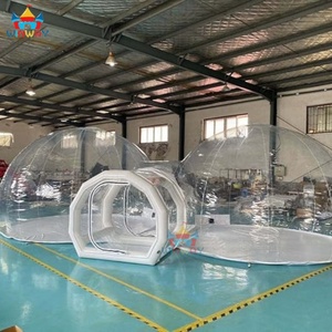 Carpa Inflable Impermeable de PVC de 3+3 Metros, con Ventilador, Globos y Bomba Integrados, para Alquiler en Fiestas, Nuevo Diseño, en Stock - Product Image 2