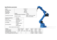 Robot de Soldadura CH2000-10 de 6 Ejes con Seguimiento de Costuras sin Interrupciones, Motor PLC de Alta Precisión de 0.05 mm y Capacidad de Carga de 10 kg para Uso Industrial