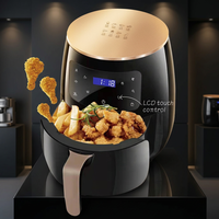 Four à friture à air chaud intelligent avec technologie de circulation d'air chaud et grande capacité de 5 L pour une friture saine