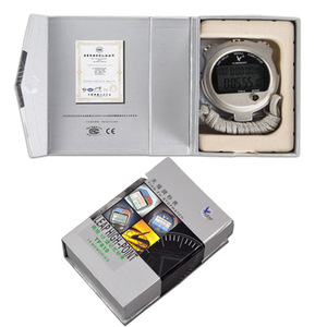 Tianfu PC810 Metal Case Stopwatch 10 Memory Tracks LCD Display Chronograph Unisex Timing Device - Product Image 4