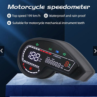 Compteur modifié pour moto, affichage LCD, odomètre, tachymètre pour NXR150 XR150