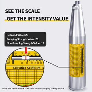 Probador de Rebote HD-225A, Herramienta de Prueba de Concreto, Martillo de Rebote, Probador de Dureza de Concreto - Product Image 5