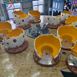 Thu hút quay <span class=keywords><strong>Kiddie</strong></span> công viên giải trí tùy chỉnh funfair Flamingo theo chủ đề cốc cà phê Rides để bán - Product Image 3