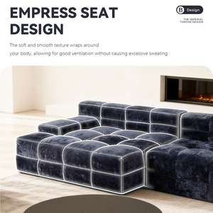 Nuovo Divano in Memory Foam di Alta Qualità con Blocchi Integri e Materiale Morbido Moderno. Set Divano Componibile per Acquisti di Gruppo. Soggiorno - Product Image 3