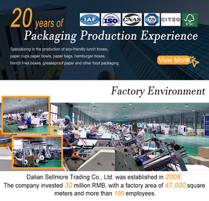 Biểu tượng tùy chỉnh khoai tây chiên nhanh bao bì thực phẩm lấy đi hộp dùng một lần đưa ra Burger Fry Gà Hộp giấy thực phẩm container - Product Image 6