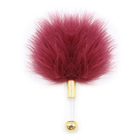 Plume de dinde pour jeu de rôle érotique BDSM, accessoire de flirt SM pour adultes