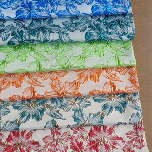 Tissus de mode <span class=keywords><strong>à</strong></span> prix de gros, tissus teints en fil, tissus jacquard métalliques 3D gaufrés pour vêtements/textiles de maison - Product Image 3