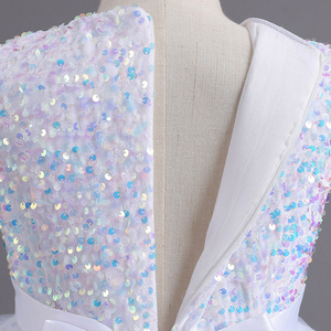 ชุดเดรสเด็กผู้หญิงสำหรับงานแต่งงาน งานเดินแบบ งานแสดงเปียโน หรืองานกลางคืน แบบฟูฟ่อง แต่งดอกไม้ ผ้าทูลล์ ผลิตตามสั่งจากโรงงานโดยตรง - Product Image 6