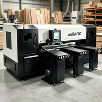 Sierra de Panel Electrónica con Servomotor, Equipo de Sierra de Viga de Posicionamiento Automático, Máquina de Corte de Paneles de Madera Maciza y Tablero de Partículas para Trabajos de Carpintería