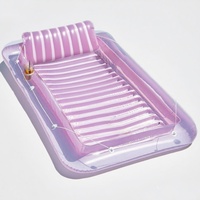 Bateau flottant gonflable pour piscine, en PVC, capacité 100-500 kg, pour la famille, jardin extérieur, fête aquatique estivale, plage, LEYOUMEI