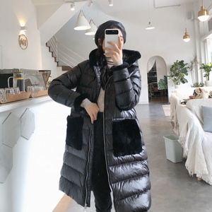 DOWN et REX RABBIT JACKET Nouvelle veste en duvet légère pour <span class=keywords><strong>femme</strong></span> - Product Image 5