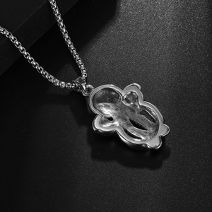 Cute Octopus Pendant <b>Titanium</b> Steel Necklace Animal Charm Themed Pendant Everyday Wear SP960 - Product Image 5