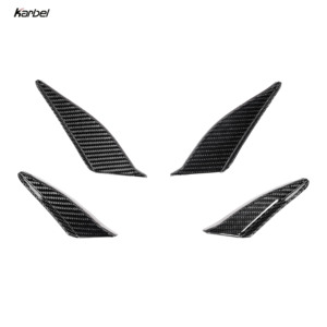 Alerones Delanteros de Fibra de Carbono Karbel para Audi A3 <span class=keywords><strong>S</strong></span> <span class=keywords><strong>Line</strong></span> y S3 8V.5 2017-2020 Sedán, Fibra de Carbono Preimpregnada - Product Image 4