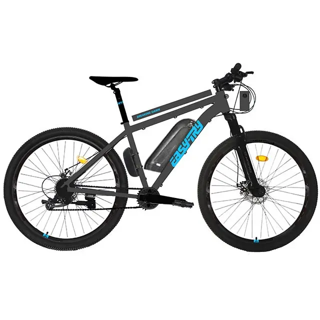 Bicicleta elétrica ebike 21 velocidades, bateria de lítio, novo design, 26/27.5/29, bicicletas elétricas para homens