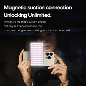 <span class=keywords><strong>Lampe</strong></span> LED magnétique universelle pour téléphone avec clip détachable pour iPad, ordinateur portable, écran d'ordinateur, éclairage de visioconférence, <span class=keywords><strong>lampe</strong></span> de remplissage - Product Image 4