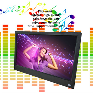Marco de Fotos Digital de 17 Pulgadas con Botones Táctiles, Reproductor de Video HD y <span class=keywords><strong>MP3</strong></span>, Pantalla Ancha - Product Image 2