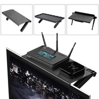 Étagère de rangement pour écran TV sans fil, support de moniteur, pour routeur, boîtier décodeur, bureau, offre spéciale, 2022