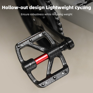 Pédales de vélo Yueli en alliage d'aluminium avec roulements étanches pour vélo de route et VTT, équipement de cyclisme ultraléger - Product Image 5
