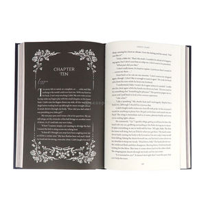 Impresión de Libros Personalizados SESE, Cubierta de Cuero con Lámina Dorada, Tapa Dura, Bordes Pintados, Impresión de Novelas con Sobrecubierta - Product Image 6
