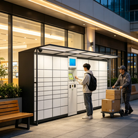 Armoire de rangement intelligente pour colis en extérieur, casier de livraison électronique, serrure électronique, système de livraison de colis express intelligent