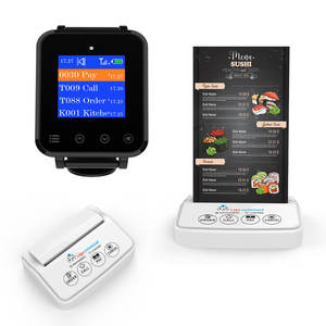 Artom-Localizador de reloj impermeable personalizado, botón de llamada con soporte de menú en diferentes idiomas o texto - Product Image 3