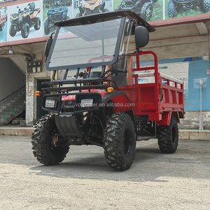 Volt Power cinque <span class=keywords><strong>ruote</strong></span> Lifan 300cc raffreddato ad acqua Semi cabina motore motore Cargo a benzina triciclo - Product Image 2