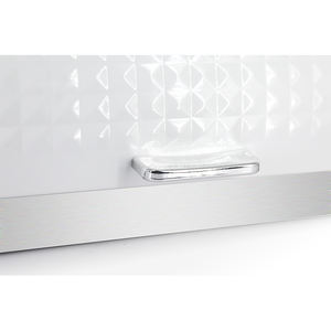 Soporte grande para pan de cocina, caja de almacenamiento Vertical para pan, contenedor de almacenamiento de alimentos blanco, contenedor de pan con tapa enrollable de Metal para panadería - Product Image 6