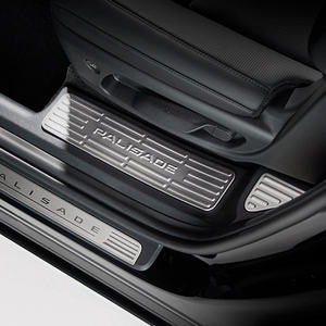 Protector de Umbral de Puerta de Acero Inoxidable para Hyundai Palisade 2025, Cubierta de Umbral de Puerta LX3, Nuevo - Product Image 6