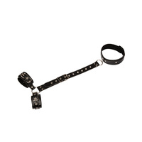 Delove BDSM - Esposas Ajustables para Manos y Piernas, Impermeables, para Parejas, Juegos para Adultos, Accesorios Eróticos, Collar, Juguete Sexual para Mujeres y Hombres