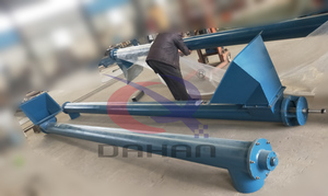 Nouveau convoyeur à vis à axe en acier au carbone durable à débit élevé et à vitesse réglable pour les matériaux granulaires et en poudre - Product Image 6