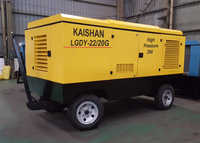 Compresseur d'air à vis portable diesel/gaz haute pression LGCY-43/25-35/35Y de qualité supérieure avec système de filtration triple pour