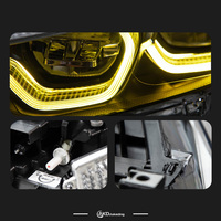 Luces de Coche para BMW F32 Proyector de Faro 2013-2018 F82 F36 420i 428i 430i 435i Lámpara de Cabeza Faros LED DRL Automotrices