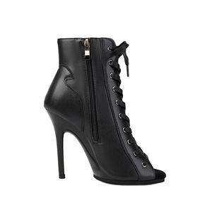Tacchi Alti da Donna con Design a Blocco Cavo, Tacco Basso Spesso in PU Convertibile in Cinturini - Product Image 3